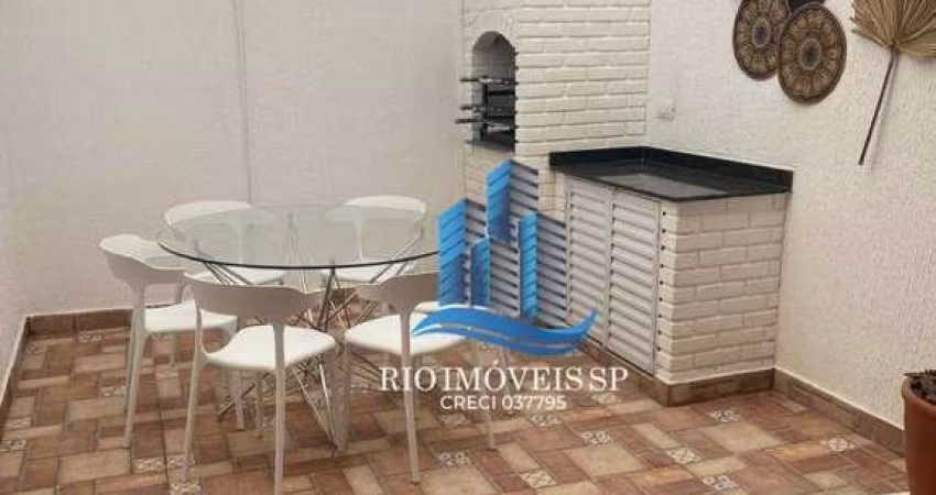Sobrado com 3 dormitórios à venda, 138 m² por R$ 770.000,00 - Vila Pires - Santo André/SP
