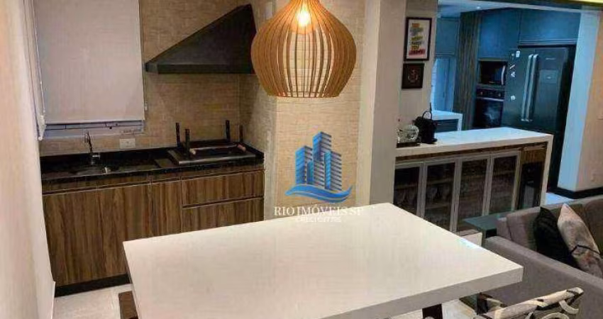 Apartamento com 3 dormitórios à venda, 113 m² por R$ 1.190.000,00 - Centro - Santo André/SP