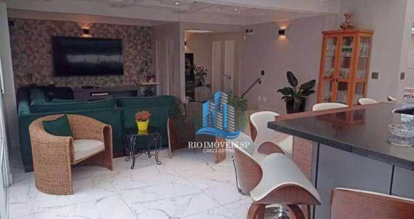 Cobertura com 3 dormitórios à venda, 460 m² por R$ 3.800.000 - Santa Paula - São Caetano do Sul/SP