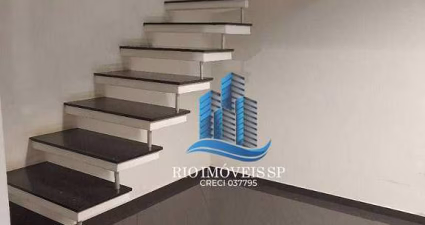 Sobrado com 3 dormitórios à venda, 171 m² por R$ 680.000 - Vila Palmares - Santo André/SP