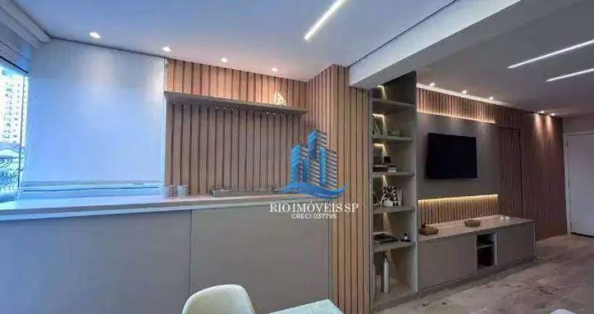 Apartamento com 3 dormitórios à venda, 103 m² por r$ 1.275.000,00 - centro - santo andré/sp