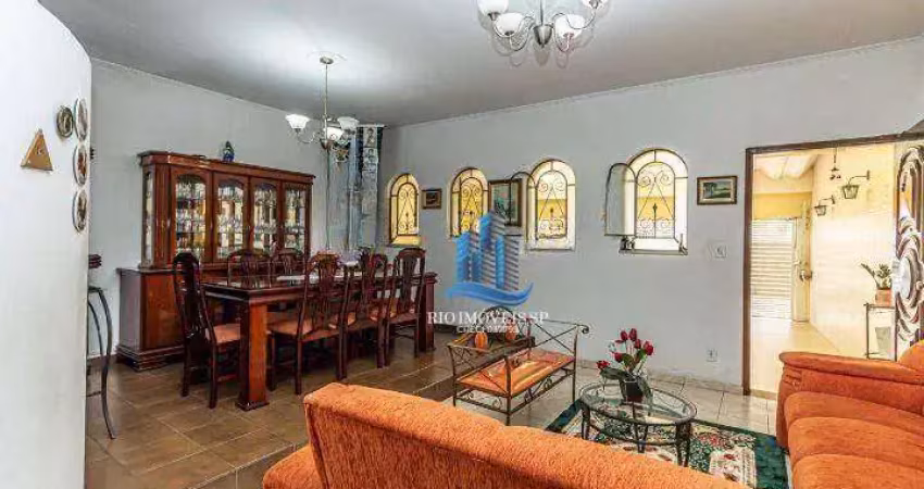 Casa com 3 dormitórios à venda, 360 m² por r$ 2.000.000,00 - santo antônio - são caetano do sul/sp