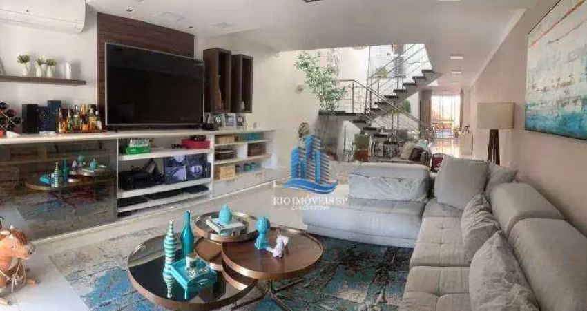 Sobrado com 3 dormitórios à venda, 200 m² por r$ 2.290.000 - santa maria - são caetano do sul/sp