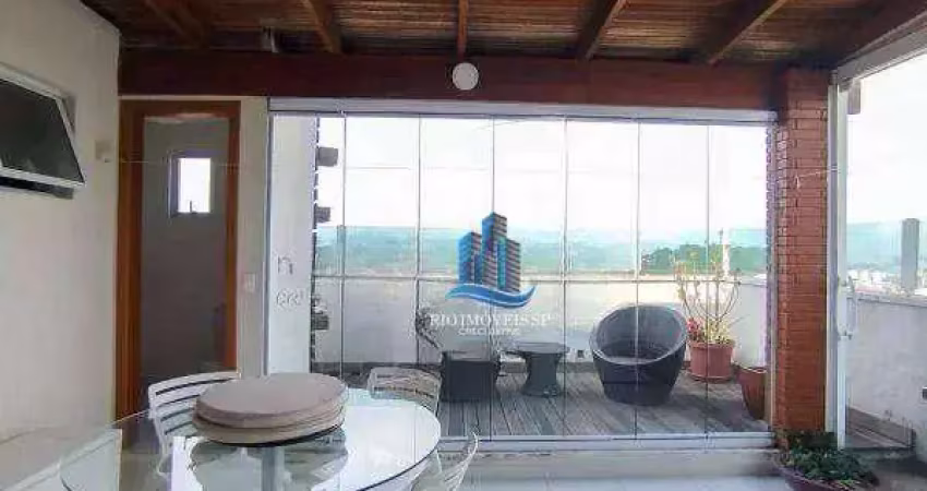 Cobertura com 3 dormitórios à venda, 164 m² por r$ 899.000 - nova gerty - são caetano do sul/sp
