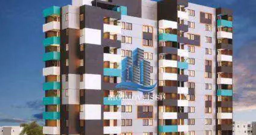 Apartamento com 2 dormitórios à venda, 39 m² por r$ 328.000,00 - vila príncipe de gales - santo andré/sp