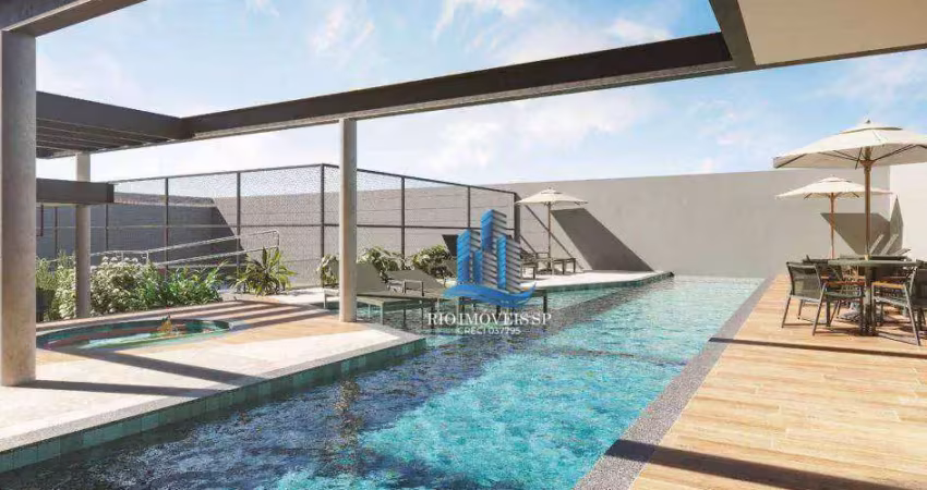 Apartamento com 3 dormitórios à venda, 128 m² por r$ 1.876.000,00 - jardim - santo andré/sp