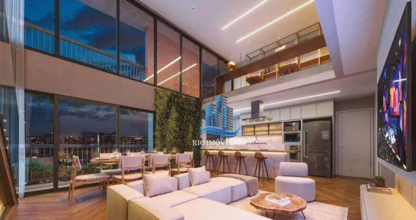 Cobertura com 3 dormitórios à venda, 226 m² por r$ 4.034.000,00 - jardim - santo andré/sp