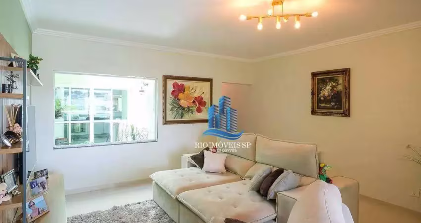 Sobrado com 3 dormitórios à venda, 180 m² por r$ 1.500.000,00 - santa maria - são caetano do sul/sp