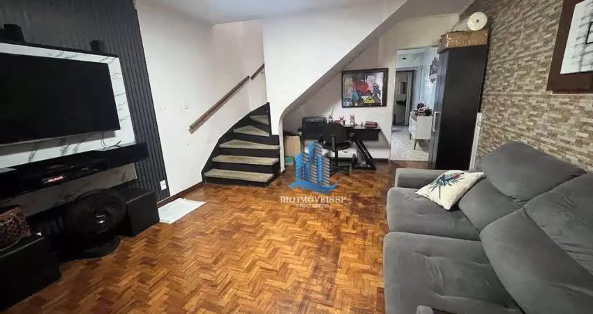 Sobrado com 2 dormitórios à venda, 121 m² por r$ 640.000,00 - cerâmica - são caetano do sul/sp