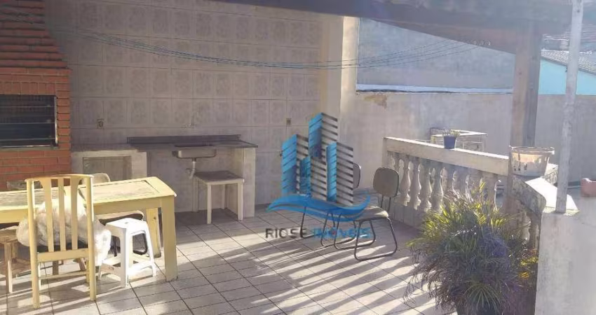 Casa com 3 dormitórios à venda, 180 m² por R$ 615.000,00 - Vila Sacadura Cabral - Santo André/SP