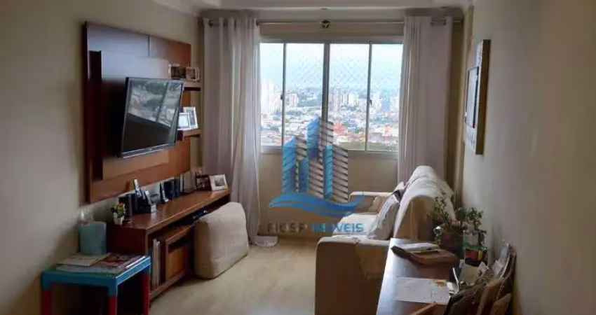 Apartamento com 3 dormitórios à venda, 62 m² por r$ 380.000,00 - vila palmares - santo andré/sp