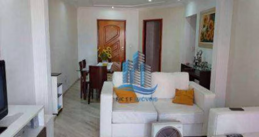 Apartamento com 3 dormitórios à venda, 110 m² por R$ 852.000,00 - Santa Paula - São Caetano do Sul/SP