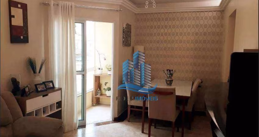 Sobrado com 3 dormitórios à venda, 148 m² por R$ 730.000,00 - Campestre - Santo André/SP