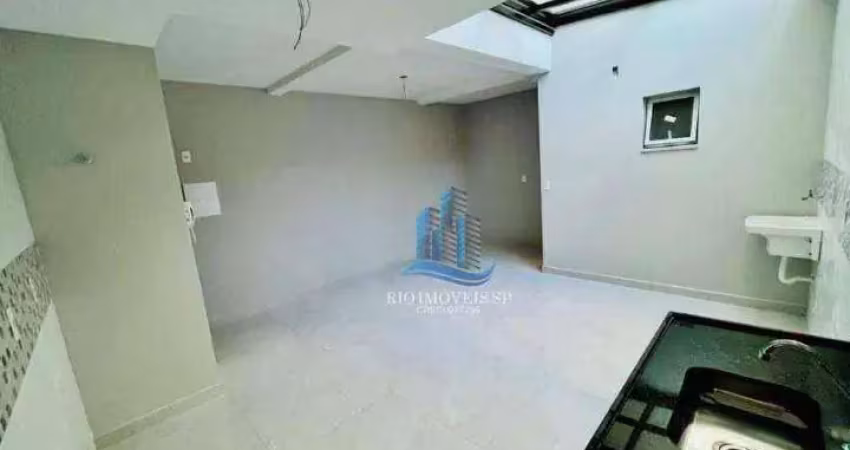 Apartamento com 2 dormitórios à venda, 52 m² por r$ 450.000,00 - campestre - santo andré/sp