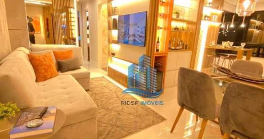 Apartamento com 3 dormitórios à venda, 90 m² por R$ 1.031.000,00 - Campestre - Santo André/SP
