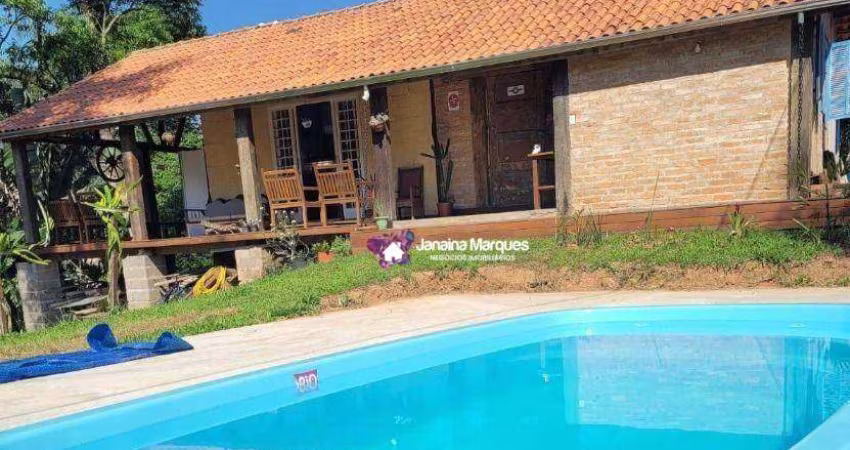 Chácara com 3 dormitórios à venda, 2000 m² por R$ 350.000,00 - Santa Ella - Araçariguama/SP