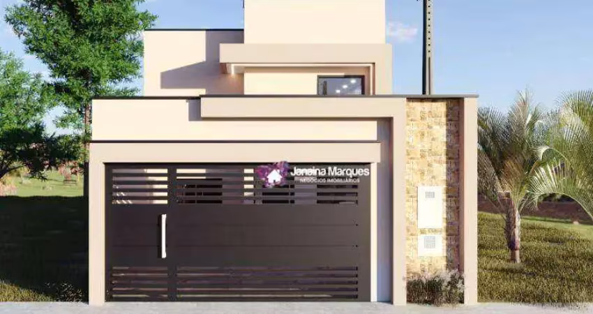Casa com 3 dormitórios à venda, 99 m² por r$ 675.000,00 - jardim bela vista - araçariguama/sp