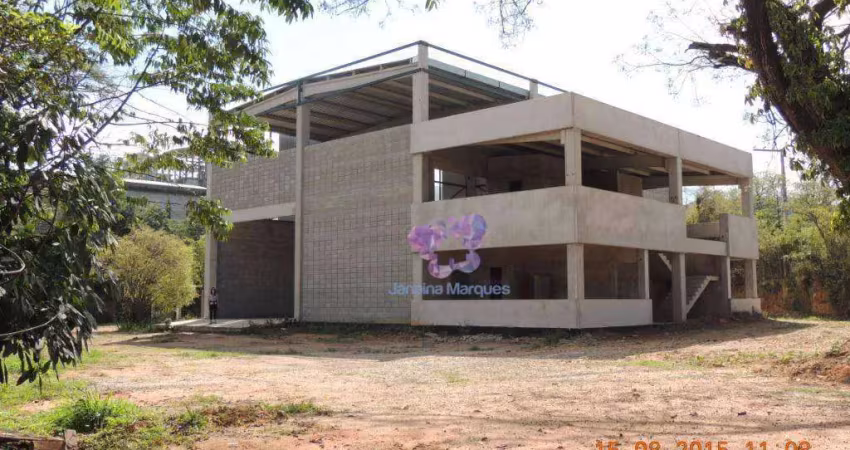 Galpão, 525 m² - venda por r$ 1.500.000,00 ou aluguel por r$ 5.000,00/mês - distrito industrial - araçariguama/sp
