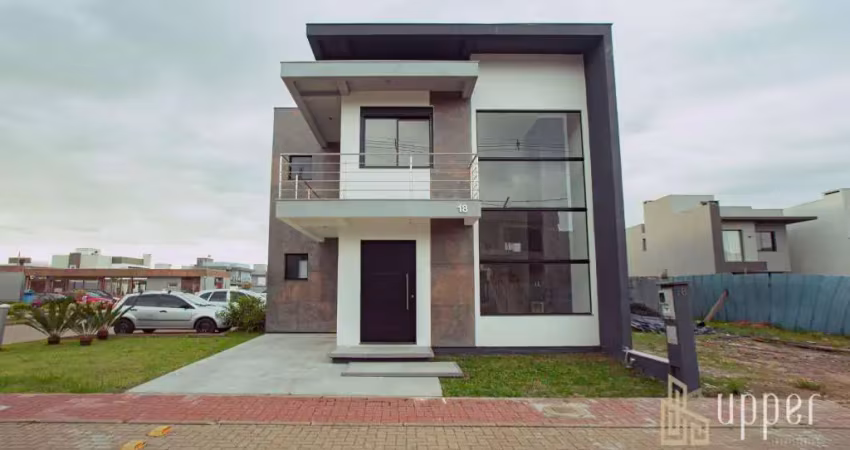 Casa com 3 dormitórios à venda, 140 m² por r$ 929.900,00 - condomínio vale das cerejeiras - gravataí/rs