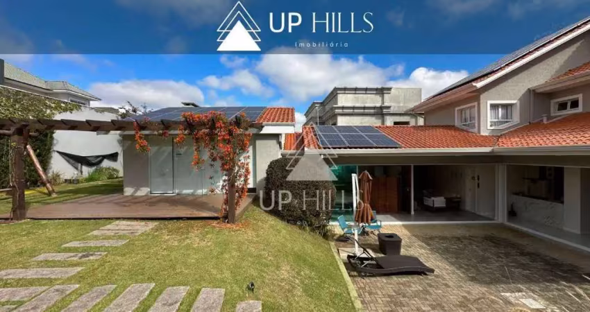 Casa com 5 dormitórios à venda, 414 m² por r$ 3.800.000,00 - alphaville graciosa - pinhais/pr