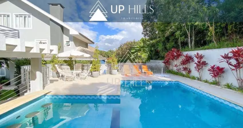 Casa com 5 dormitórios, 374 m² - venda por r$ 2.980.000,00 ou aluguel por r$ 19.700,00 - barreirinha - curitiba/pr