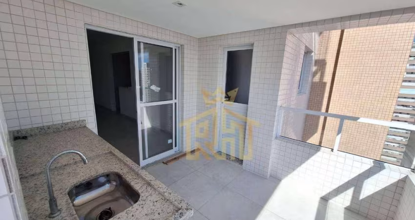 Apartamento com 2 dormitórios à venda, 86 m² por R$ 516.000,00 - Aviação - Praia Grande/SP