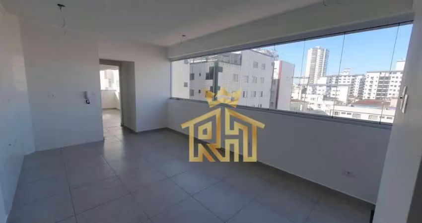 Apartamento à venda, 46 m² por r$ 348.000,00 - vila guilhermina - praia grande/sp