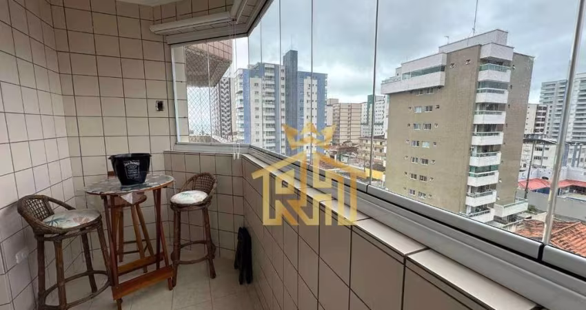 Apartamento à venda, 61 m² por R$ 345.000,00 - Vila Guilhermina - Praia Grande/SP