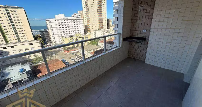 Apartamento com 1 dormitório à venda, 48 m² por r$ 370.000,00 - aviação - praia grande/sp