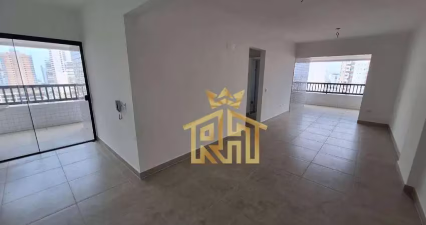 Apartamento com 2 dormitórios à venda, 82 m² por r$ 580.000,00 - vila guilhermina - praia grande/sp