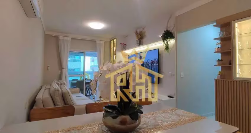Apartamento de 2 quartos, 1 suíte no bairro de guilhermina em` praia grande - sp