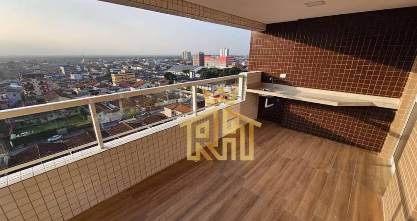 Apartamento com 2 dormitórios à venda, 80 m² por R$ 480.000,00 - Tupi - Praia Grande/SP
