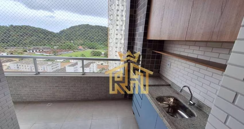 Apartamento com 2 dormitórios à venda, 105 m² por R$ 960.000,00 - Canto do Forte - Praia Grande/SP