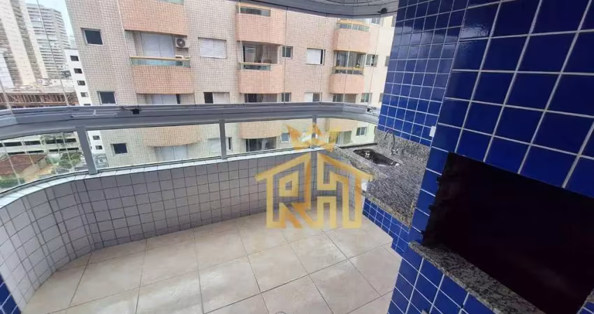 Apartamento 03 dormitórios (01 suíte) - sacada com churrasqueira - lazer - 02 vagas - aviação