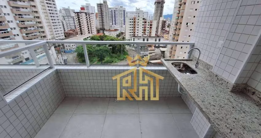 Apartamento novo - 01 suíte - varanda gourmet - lazer completo  - 1 vaga - aviação - praia grande sp