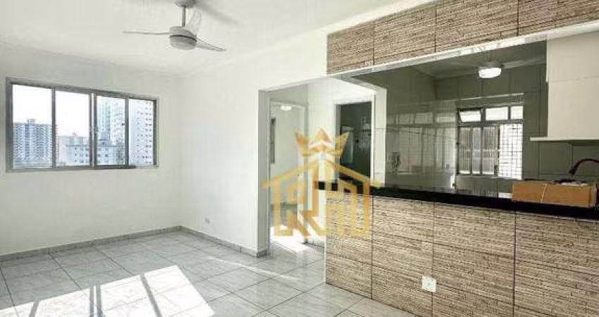 Apartamento com 2 dormitórios à venda, 62 m² por R$ 299.000,00 - Caiçara - Praia Grande/SP