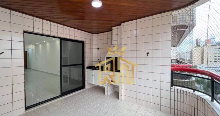Apartamento à venda, 131 m² por R$ 720.000,00 - Tupi - Praia Grande/SP