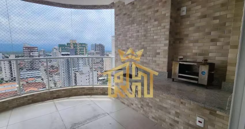 Apartamento com 2 dormitórios à venda, 77 m² por r$ 692.000,00 - vila guilhermina - praia grande/sp