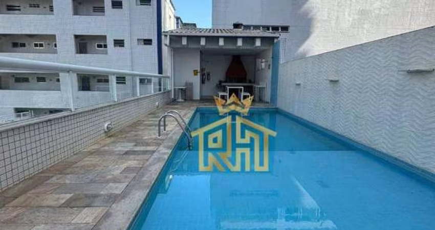 Apartamento com 2 dormitórios à venda, 70 m² por R$ 410.000,00 - Caiçara - Praia Grande/SP
