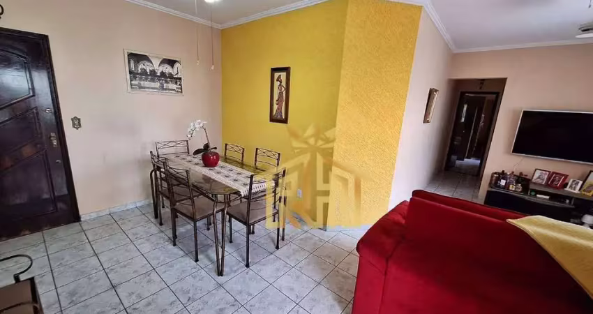 Apartamento espaçoso - 1 dormitório - sala com sacada - 1 vaga de garagem - aviação - praia grande sp