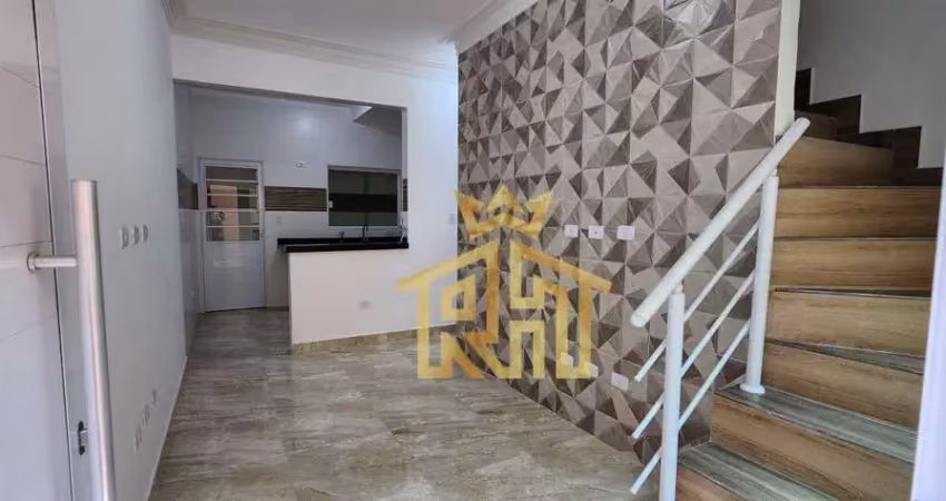 Sobrado à venda, 54 m² por R$ 350.000,00 - Vila Guilhermina - Praia Grande/SP