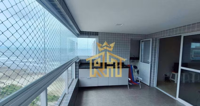 Apartamento Novo - Semi-mobiliado - 03 dormitórios (01 Suíte) - Varanda Gourmet vista mar - Lazer Completo - 02 vagas - Vila Caiçara