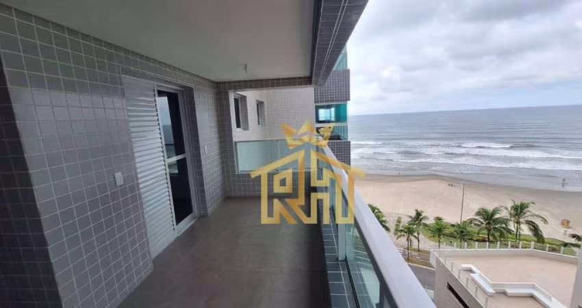 Apartamento NOVO - Caiçara - 02 dormitórios (01 Suíte) - Varanda gourmet vista mar - 1 vaga - Lazer Completo