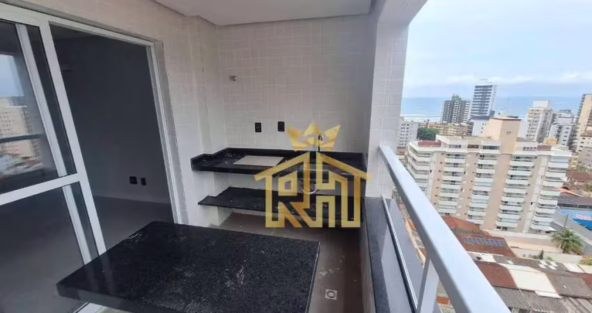 Apartamento novo - 02 suítes - varanda vista mar - lazer completo - 1 vaga - caiçara