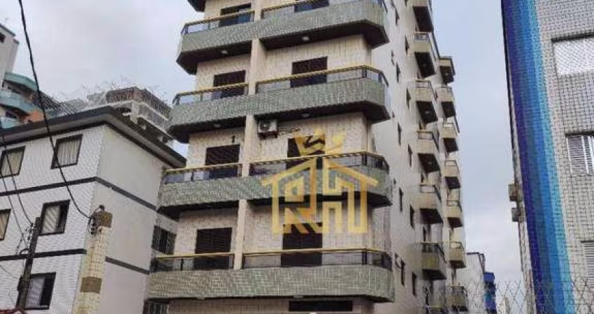 Apartamento com 2 dormitórios à venda, 68 m² por R$ 300.000,00 - Vila Guilhermina - Praia Grande/SP