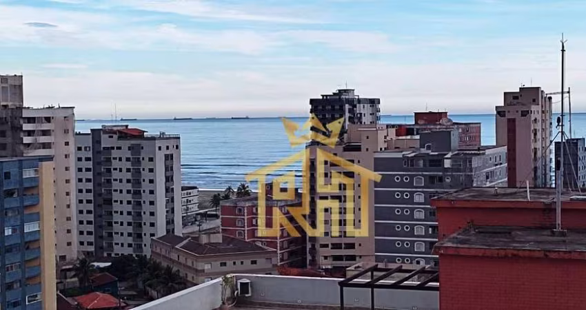 Apartamento de 1 quarto no bairro de Vila Tupi em Praia Grande - SP - Vista mar