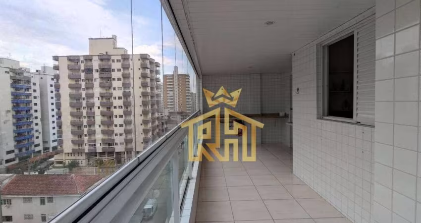 Apartamento de 3 dormitórios ( 2 suítes) no bairro de Ocian em Praia Grande - SP -