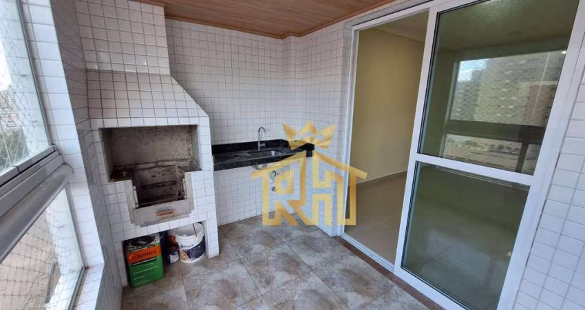 Apartamento VAZIO para locação definitiva -2 dormitórios, varanda com churrasqueira - Lazer Completo - 1 vaga - Aviação