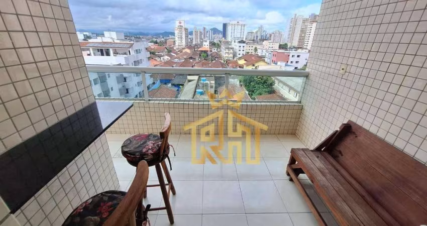 Apartamento com 2 dormitórios, 76 m² - venda por R$ 460.000,00 ou aluguel por R$ 2.800,02/mês - Aviação - Praia Grande/SP
