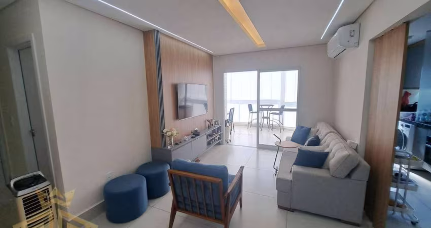 Apartamento com 3 dormitórios à venda, 109 m² por R$ 1.238.000,00 - Vila Guilhermina - Praia Grande/SP